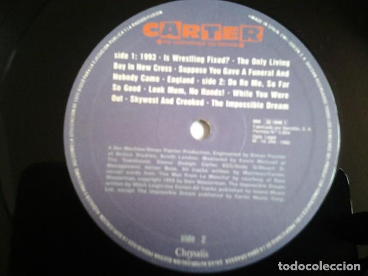 Discos de vinilo: CARTER USM -1992 THE LOVE ALBUM- LP CHRYSALIS 1992 ED. ESPAÑOLA 066 32 1946 MUY BUENAS CONDICIONES. - Foto 2 - 151507050