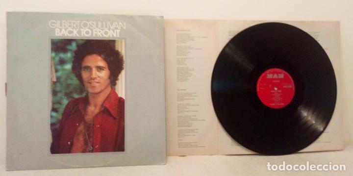 Discos de vinilo: Gilbert OSullivan - Back To Front - Foto 1