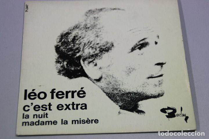 Discos de vinilo: L&Eacute;O FERR&Eacute;. CEST EXTRA. SINGLE - Foto 1