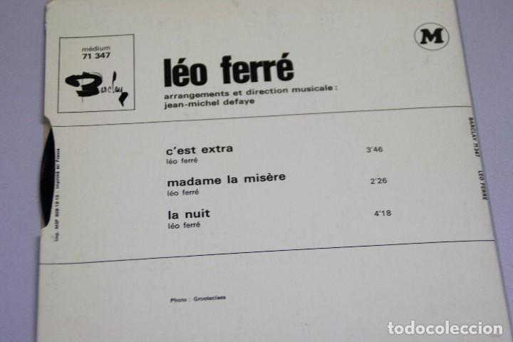 Discos de vinilo: L&Eacute;O FERR&Eacute;. CEST EXTRA. SINGLE - Foto 2