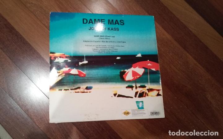 Discos de vinilo: Johnny kass-dame mas.maxi - Foto 2