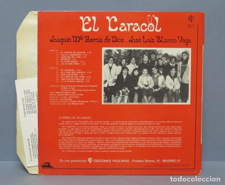 Discos de vinilo: LP. EL CARACOL. S.O.S - Foto 2