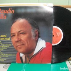 Discos de vinilo: CLAUDIO VILLA 25 ANNI DI CANZONI LP ITALIA 1981 PDELUXE