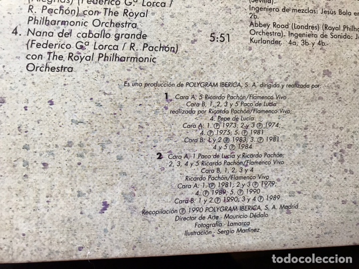 Discos de vinilo: Autorretrato. Camar&oacute;n de la Isla - Foto 5