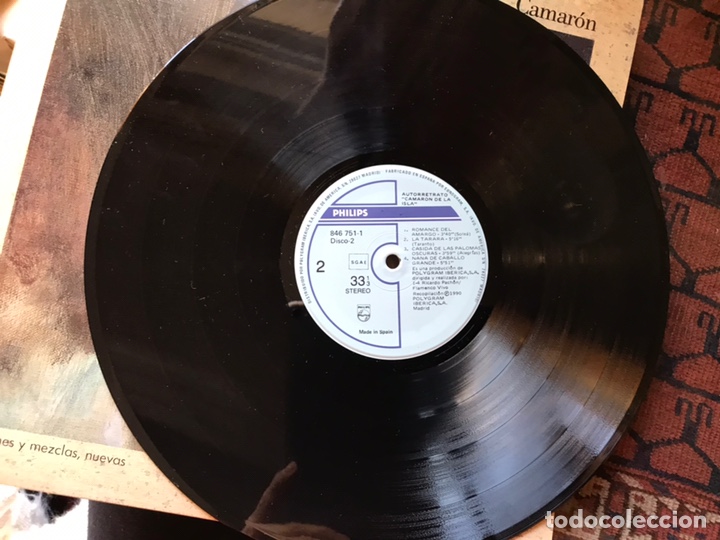 Discos de vinilo: Autorretrato. Camar&oacute;n de la Isla - Foto 10