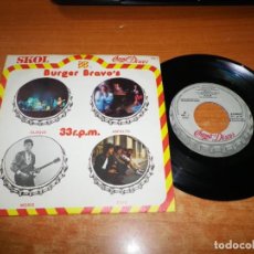 Discos de vinilo: BURGER BRAVO´S ASFALTO / BLOQUE / MORIS / TOPO EP VINILO PROMO DEL AÑO 1979 CHAPA DISCOS 4 TEMAS. Lote 151584450