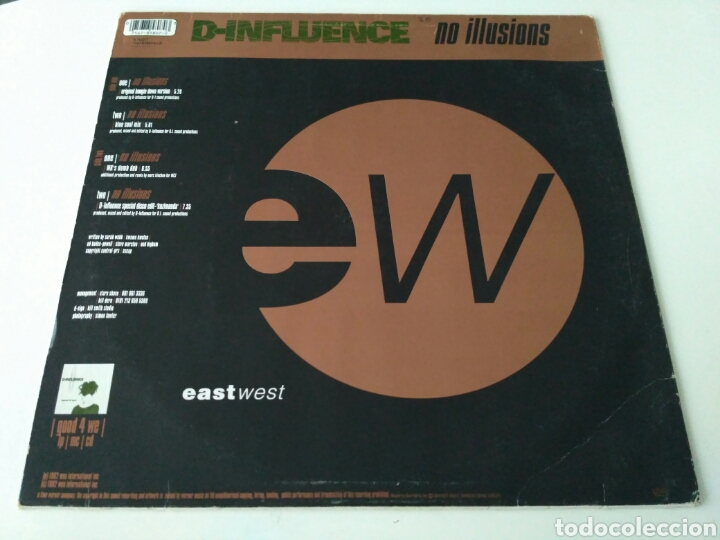 Discos de vinilo: D-Influence - No Illusions - Foto 2