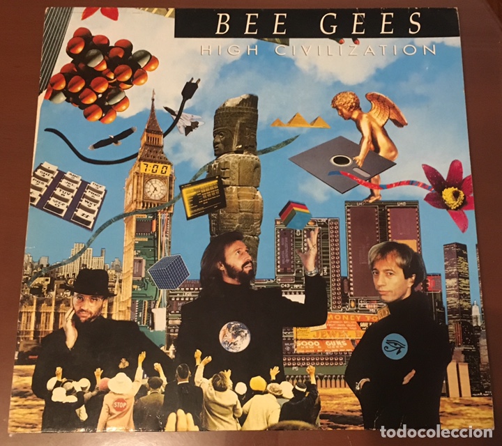 Discos de vinilo: BEE GEES High Civilization - Foto 1