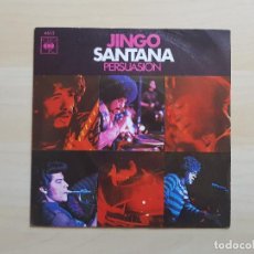 Discos de vinilo: SANTANA - JINGO - PERSUASION - SINGLE - VINILO - COLUMBIA - 1970. Lote 151624510