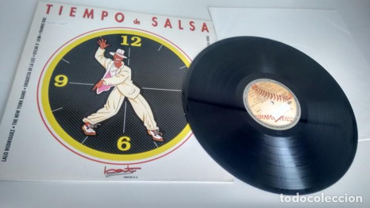Discos de vinilo: LP ( VINILO) TIEMPO DE SALSA A&Ntilde;OS 90