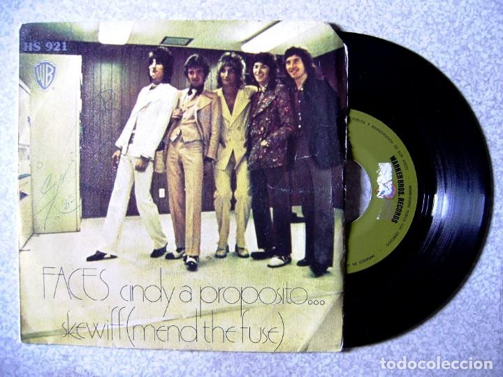 Discos de vinilo: FACES.CINDY A PROPOSITO+1...PEDIDO MINIMO 5&euro; - Foto 1