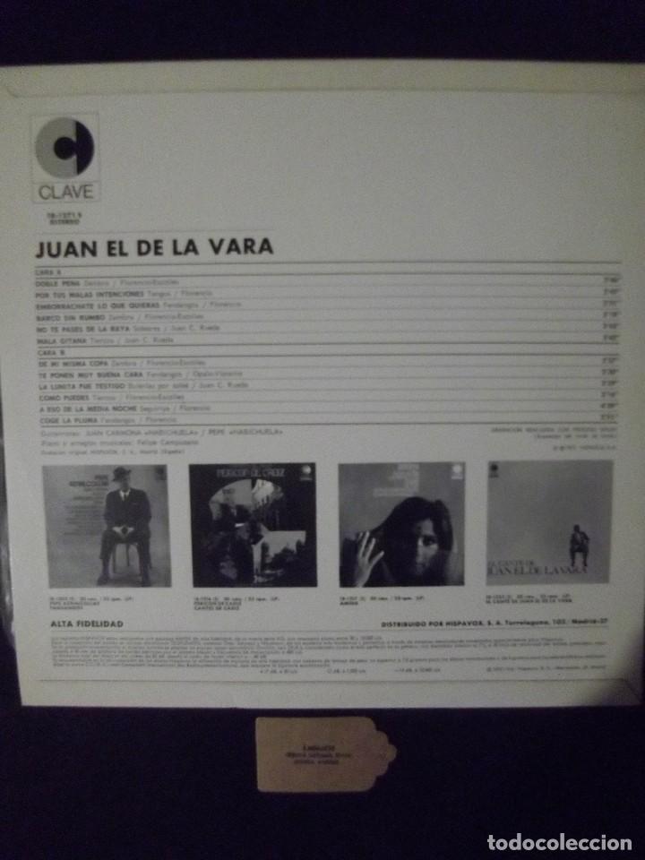 Discos de vinilo: JUAN EL DE LA VARA  lp - Foto 2