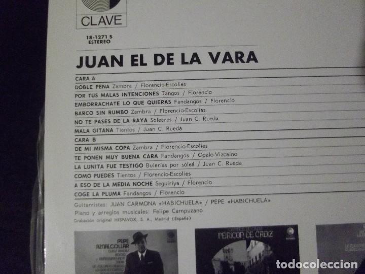 Discos de vinilo: JUAN EL DE LA VARA  lp - Foto 3