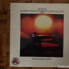 Dischi in vinile: BARRY WHITE ?– I LOVE TO SING THE SONGS I SING SELLO: 20TH CENTURY FOX RECORDS ?– T-590 