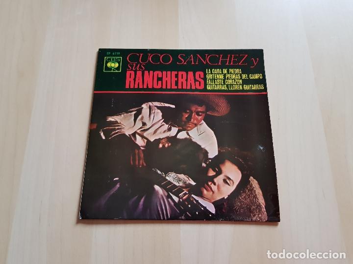 Discos de vinilo: CUCO SANCHEZ Y SUS RANCHERAS - SINGLE - VINILO - CBS - 1966 - Foto 1