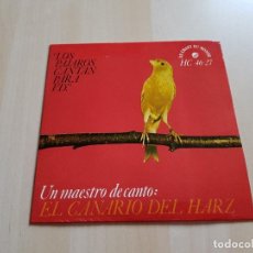 Discos de vinilo: EL CANARIO DEL HARZ - SINGLE - VINILO - LE CHANT DU MONDE - 1964