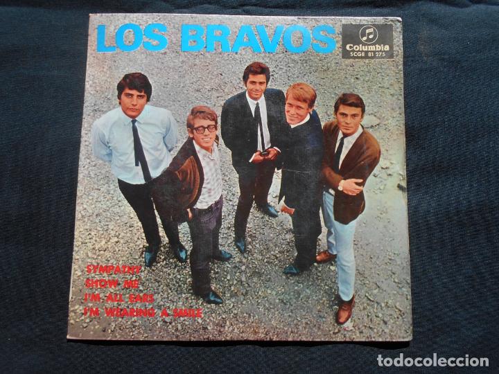 Discos de vinilo: LOS BRAVOS // SYMPATHY + 3 - Foto 1