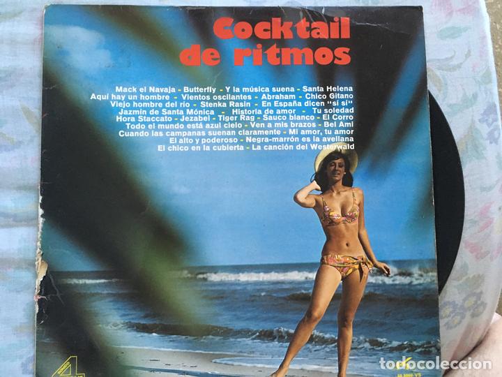 Discos de vinilo: LP COCKTAIL DE RITMOS-VARIOS - Foto 1