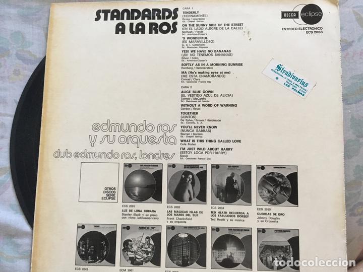 Discos de vinilo: LP STANDARDS A LA ROS-VARIOS - Foto 2