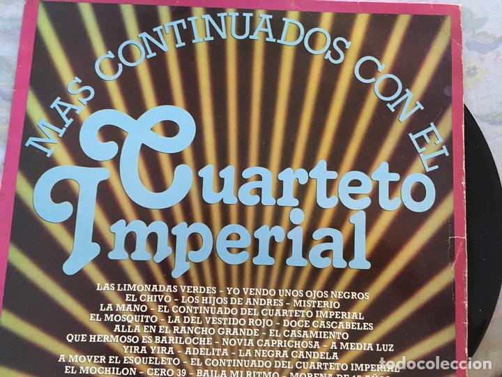 Discos de vinilo: LP CUARTETO IMPERIAL-LOS CONTINUADOS-VARIOS - Foto 1