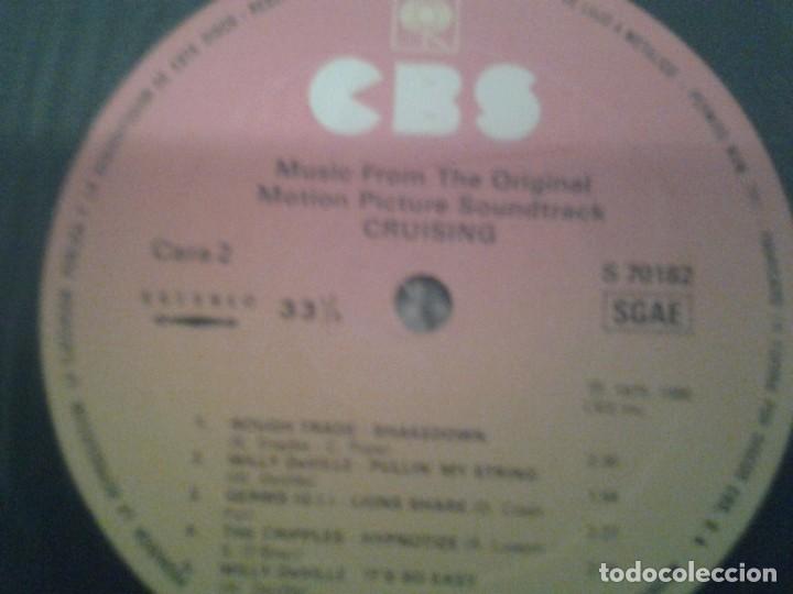 Discos de vinilo: CRUISING -MUSICA DE LA PELICULA - CBS 1980 ED. ESPAÑOLA S 70182 MUY BUENAS CONDICIONES. - Foto 2 - 152032866