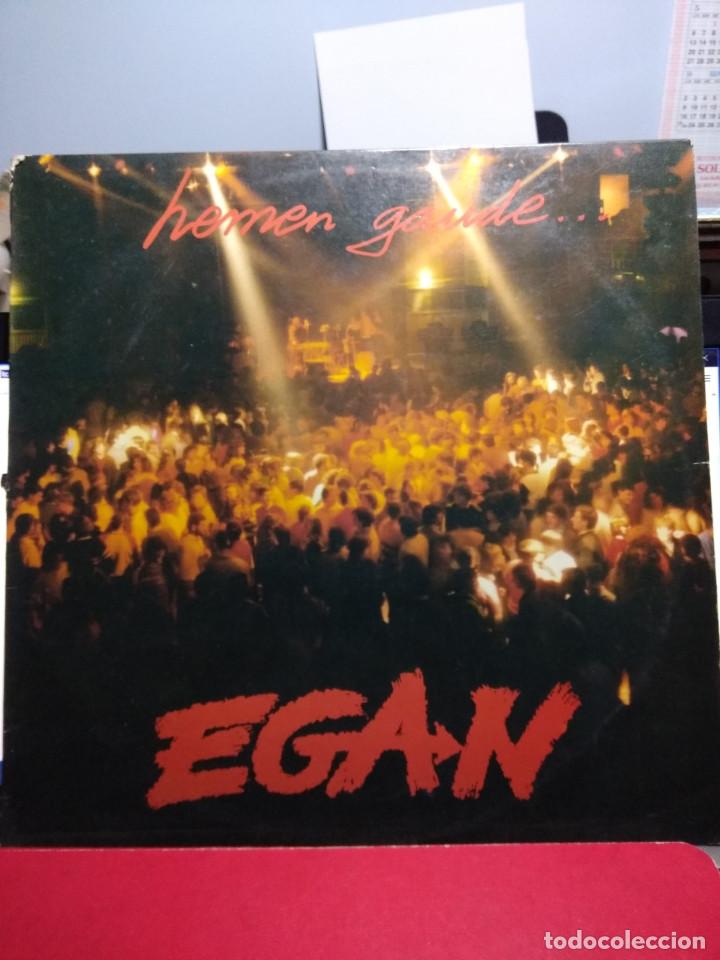 Discos de vinilo: LP EGAN : HEMEN GAUDE - Foto 1