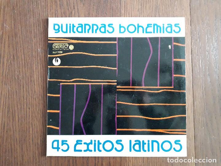 Dischi in vinile: disco vinilo LP guitarras bohemias, 45 &eacute;xitos latinos. DLP 1129 a&ntilde;o 1973