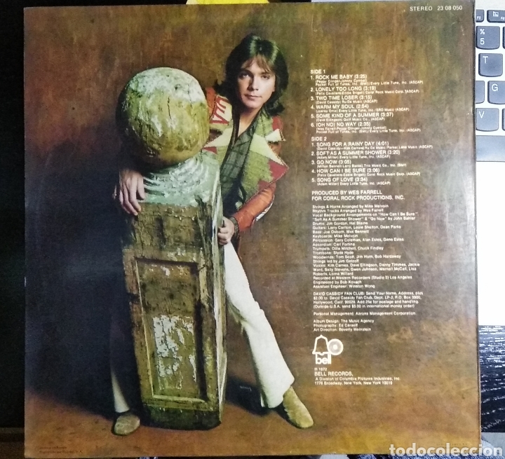 Discos de vinilo: DAVID CASSIDY - Foto 2