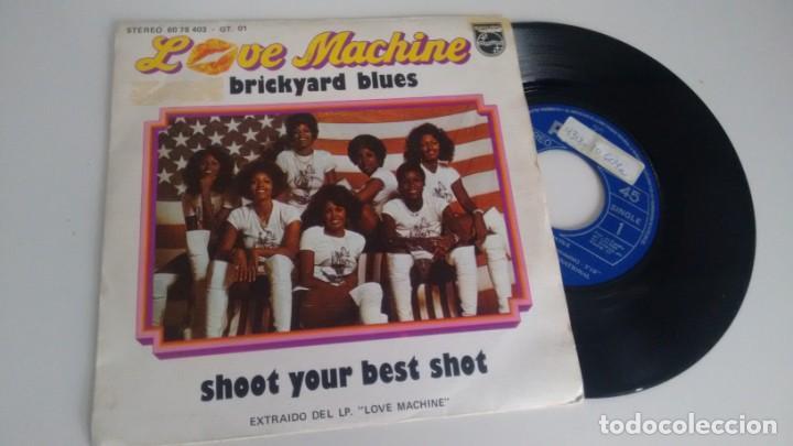 Discos de vinilo: SINGLE (VINILO) DE  LOVE MACHINE A&Ntilde;OS 70 - Foto 1