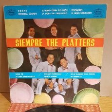 Discos de vinilo: SIEMPRE THE PLATTERS / LP - MERCURY RECORDS - 1963 / LEVE USO. ***/**. Lote 152288734