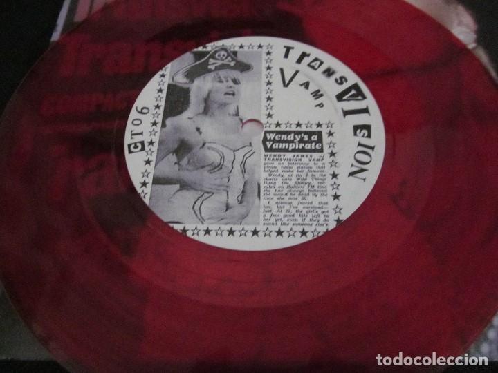 Discos de vinilo: TRANSVISION VAMP - WENDY TALKS(INTERVIEW) - SG - EDICION LIMITADA Y NUMERADA INGLESA. - Foto 3