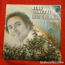 Discos de vinilo: BEBU SILVETTI (SINGLE 1977) LLUVIA DE PRIMAVERA (SPRING RAIN)