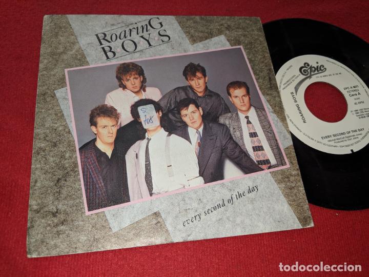 Discos de vinilo: ROARING BOYS EVERY SECOND OF THE DAY 7'' SINGLE 1985 EPIC PROMO UNA CARA SPAIN