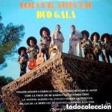 Discos de vinilo: DUO GALA - VOLVER, VOLVER - LP OLYMPO 1974. Lote 152385638