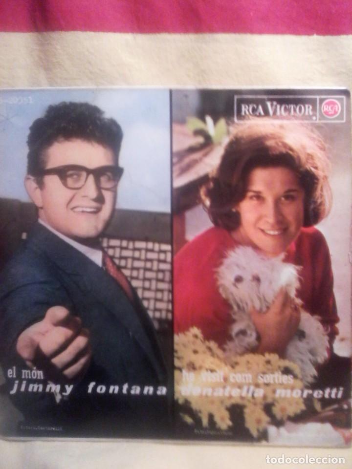 Discos de vinilo: JIMMY FONTANA - RITA PAVONE - SINGLE . - Foto 1