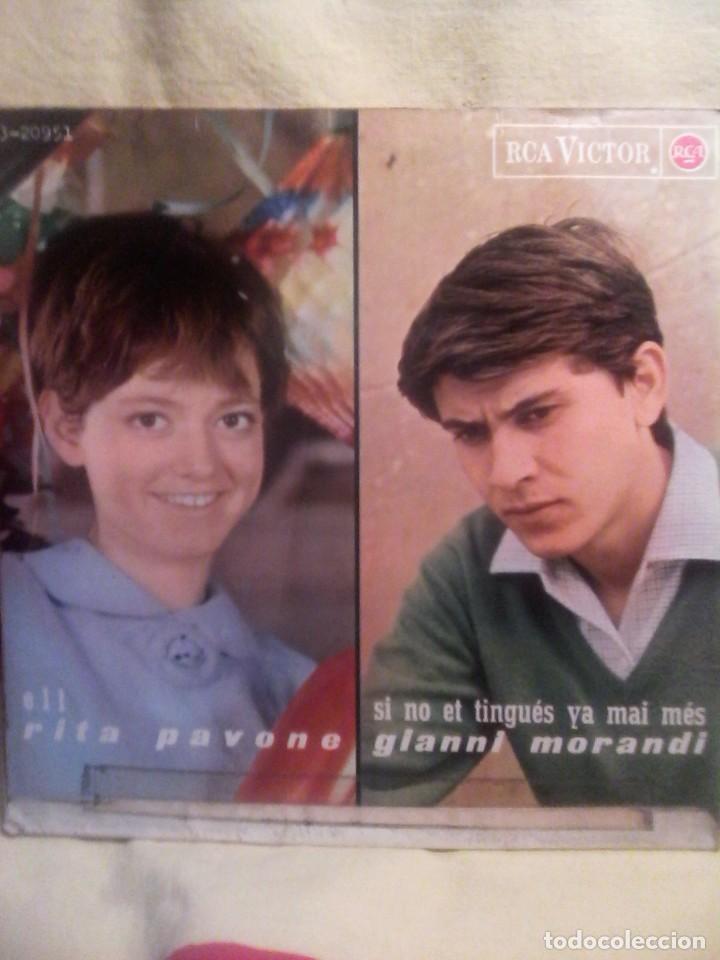 Discos de vinilo: JIMMY FONTANA - RITA PAVONE - SINGLE . - Foto 2