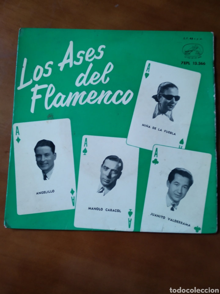 Discos de vinilo: LOS ASES DEL FLAMENCO - Foto 1