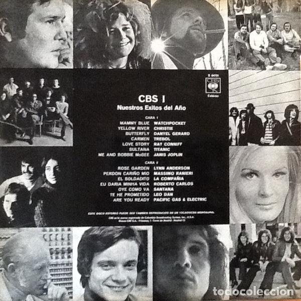 Discos de vinilo: CBS 1 Nuestros &Eacute;xitos Del A&ntilde;o Vinyl, LP, Compilation recompilatorio - Foto 2