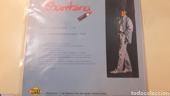 Discos de vinilo: David Le Bambina Max maxi 145 - Foto 2