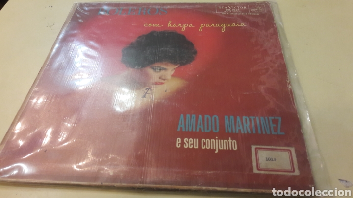 Discos de vinilo: Amado Martinez e seu Conjunto Boleros con harpa - Foto 1