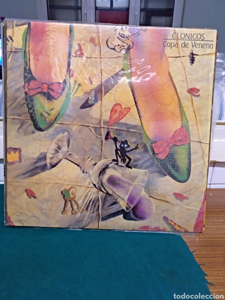 Discos de vinilo: Clonicos, copa de veneno. Ediciones cubicas 1990 - Foto 1