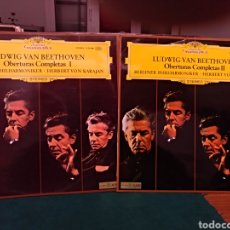 Discos de vinilo: BEETHOVEN OBERTURAS COMPLETAS I Y II. DG 1972. Lote 341900318