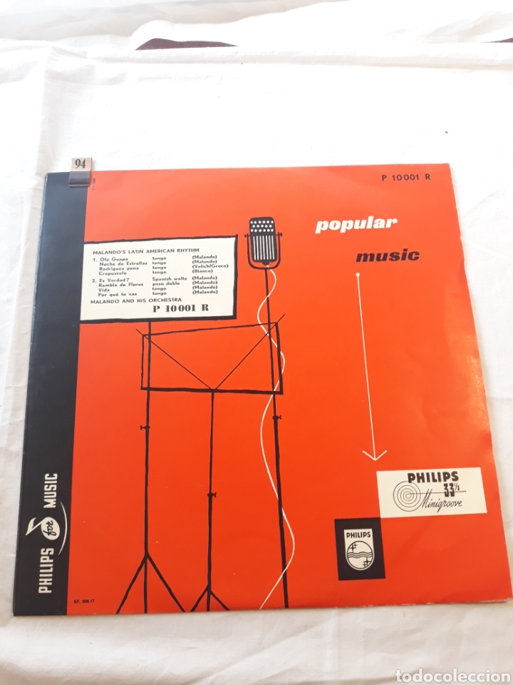 Discos de vinilo: Malando and his orchestra.Philips. - Foto 1