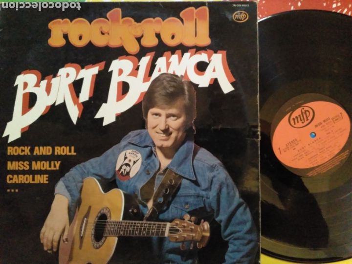 Discos de vinilo: Burt blanca - rock & roll - Foto 1