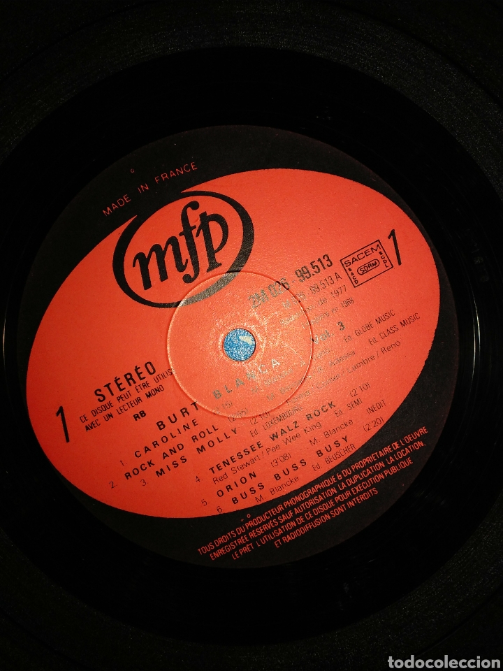 Discos de vinilo: Burt blanca - rock & roll - Foto 2