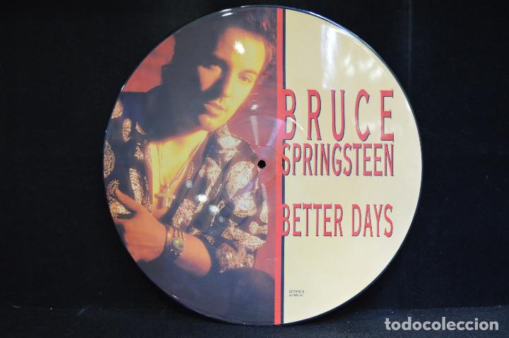 Discos de vinilo: BRUCE SPRINGSTEEN - BETTER DAYS - LP PICTURE DISC - Foto 1