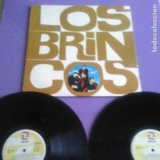 Disques de vinyle: RARISIMO DOBLE LP 1990. BRINCOS, LOS... - BEAT - POP DE LOS 60 - ZAFIRO 305 12599.. Lote 152576070