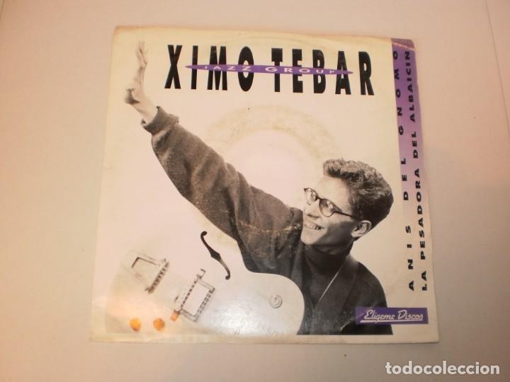 Disques de vinyle: ximo tebar. an&iacute;s del gnomo. la pesadora del albaic&iacute;n  el&iacute;gme discos 1990 spain (probado y bien)