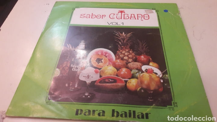Vinyl records: Sabor cubano v.1 para bailar Areito Cuba
