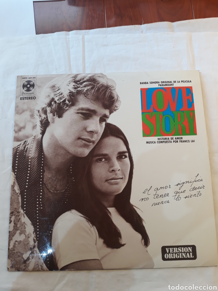 Discos de vinilo: Love story.Hispavox. - Foto 1